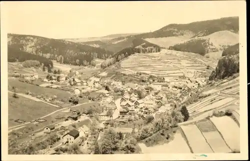 Ak Pappenheim Kleinschmalkalden Floh Seligenthal Thüringen, Panorama