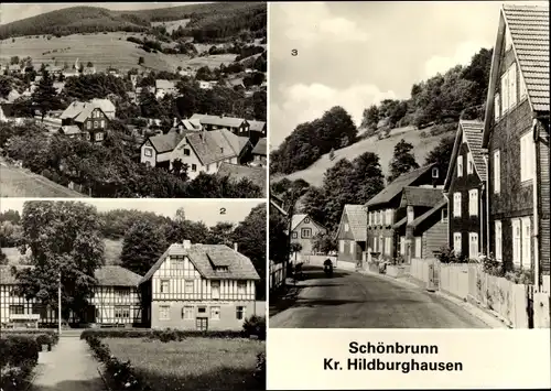Ak Schönau Schönbrunn im Schleusegrund Thüringen, FDBG Erholungsheim Hütte, Oberneubrunn