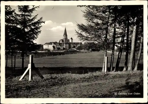 Ak Sankt Ottilien Eresing in Oberbayern, Erzabtei Sankt Ottilien von Osten aus gesehen