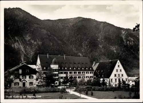 Ak Ettal Oberbayern, Hotel Ludwig der Bayer