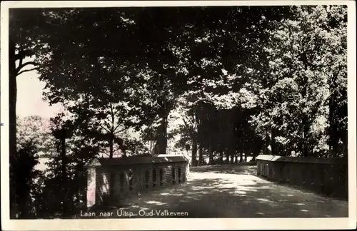 Ak Naarden Nordholland Niederlande, Uitspanning Oud-Valkeveen, Laan