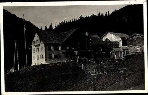 Foto Ak Warth am Arlberg Vorarlberg, Alpengasthof