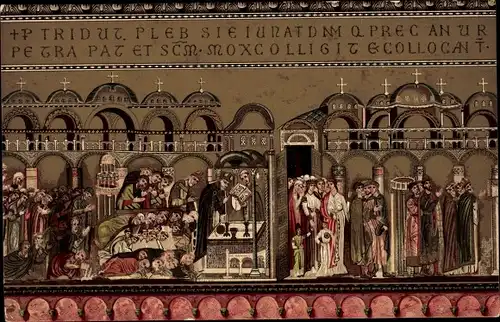 Ak Venezia Venedig Veneto, Basilica di S. Marco, Mosaico