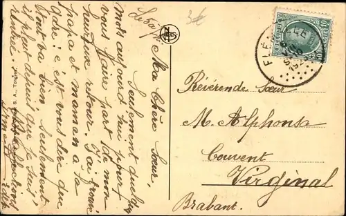 Ak Tongres Tongeren Flandern Limburg, Statue Ambiorix