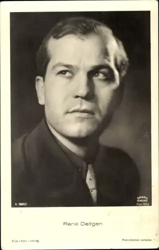 Ak Schauspieler René Deltgen, Portrait, Bavaria Filmkunst