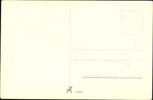 Ak Schauspieler Hermann Brix, Portrait im Profil