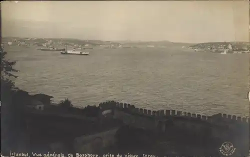 Ak Konstantinopel Istanbul Türkei, Bosphore, Vue generale