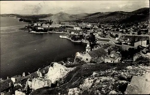 Ak Šibenik Kroatien, Panorama