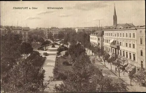 Ak Frankfurt an der Oder, Wilhelmsplatz