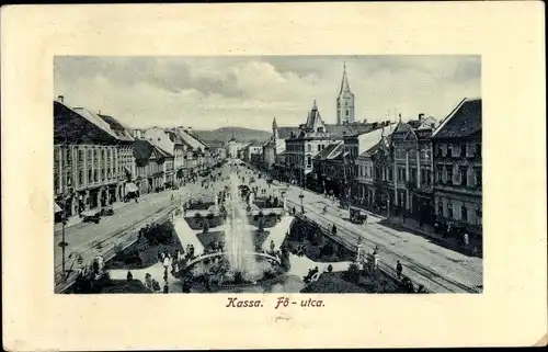 Ak Košice Kassa Kaschau Slowakei, Fö-utca