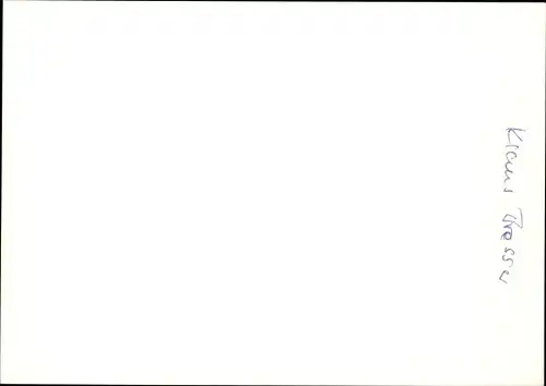 Ak Journalist und Moderator Klaus Bresser, Autogramm