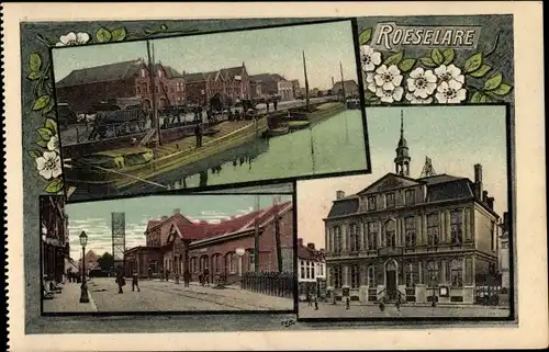 Ak Roeselare Roeselaere Rousselare Roulers Westflandern, Ortsansichten