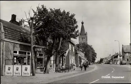 Ak Chaam Nordbrabant Niederlande, Dorpsstraat