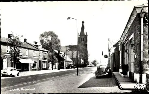 Ak Chaam Nordbrabant Niederlande, Dorpsstraat