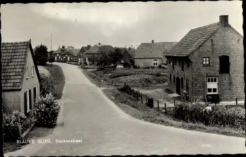 Ak Blauwe Sluis Nordbrabant, Sluissestraat