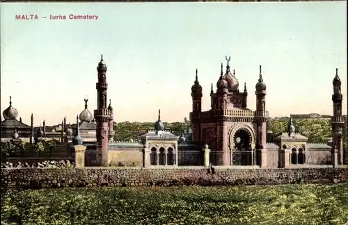 Ak Malta, Lurhs Cemetery, Friedhof