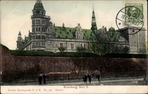 Ak Helsingør Helsingör Dänemark, Kronborg Slot, Schloss
