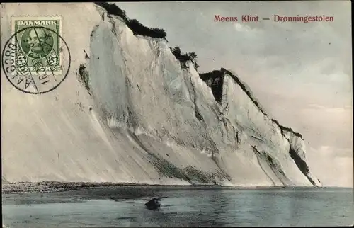 Ak Dänemark, Møns Klint, Dronningestolen