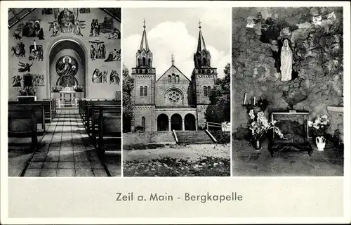Ak Zeil am Main Unterfranken, Bergkapelle