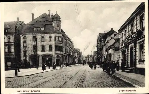 Ak Gelsenkirchen im Ruhrgebiet, Bochumer Straße