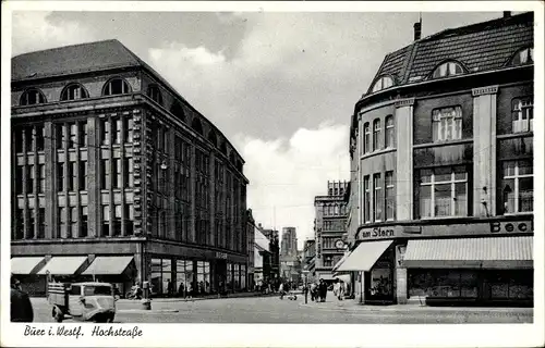 Ak Buer in Westfalen Gelsenkirchen Ruhrgebiet, Hochstraße