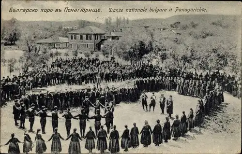 Ak Bulgarien, Danse nationale bulgare a Panagurichte