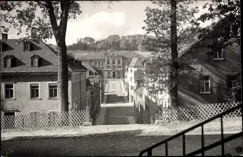 Ak Ehrenfriedersdorf im Erzgebirge, Blick zur Schule