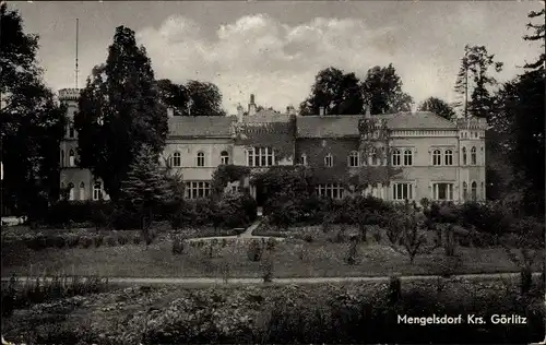 Ak Mengelsdorf Reichenbach in der Oberlausitz, Altersheim