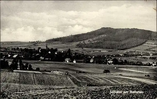 Ak Sohland am Rotstein Reichenbach in der Oberlausitz, Panorama