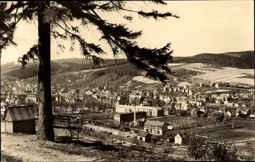 Ak Olbernhau im Erzgebirge, Panorama vom Hainberg