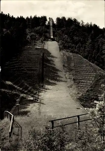 Ak Klingenthal im Vogtland Sachsen, Große Aschberg Schanze