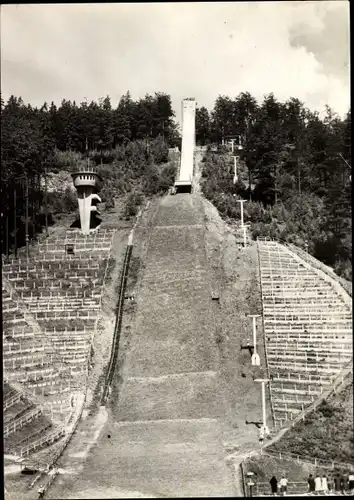 Ak Klingenthal im Vogtland Sachsen, Große Aschberg Schanze