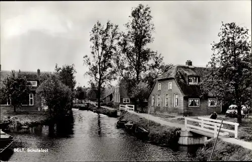 Ak Belt Schutsloot Overijssel, Flusspartie