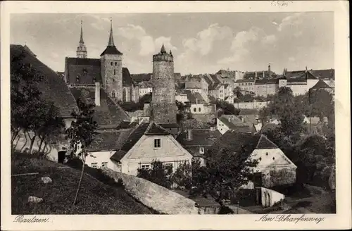 Ak Bautzen in der Lausitz, Am Scharfenweg