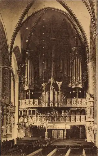 Ak Lüneburg, St. Johanniskirche, Orgel