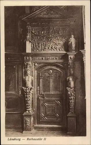 Ak Lüneburg, Rathaustür II