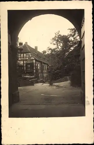 Ak Lutherstadt Eisenach in Thüringen, Haus Hainstein, Jugendhochschule, Jugendherberge