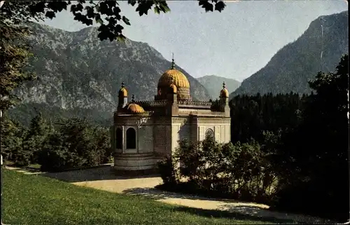 Ak Linderhof Ettal Oberbayern, Schloss Linderhof, Maurischer Kiosk
