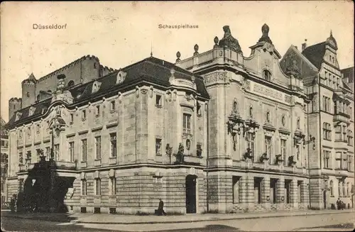 Ak Düsseldorf am Rhein, Schauspielhaus