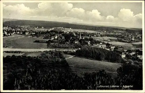 Ak Lohmar in Nordrhein Westfalen, Aggertal, Panorama