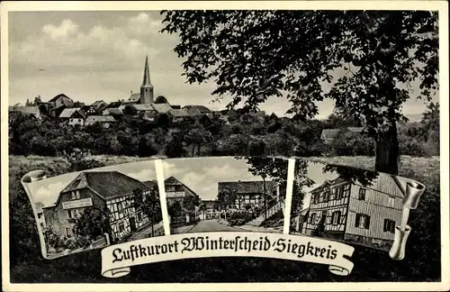Ak Winterscheid Ruppichteroth in Nordrhein-Westfalen, Stadtansicht, Panorama