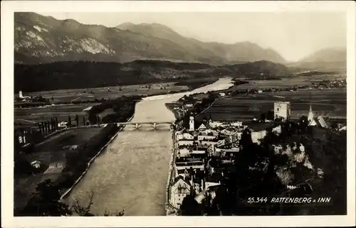 Ak Rattenberg Aschau am Inn Oberbayern, Panorama