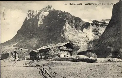 Ak Grindelwald Kanton Bern, Wetterhorn