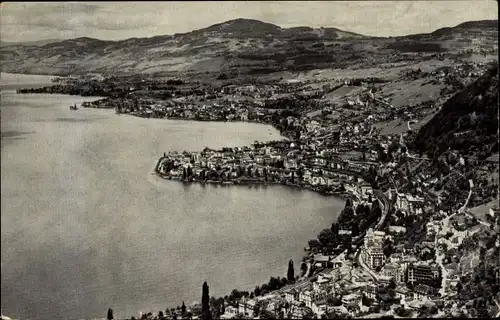 Ak Territet Montreux Kt. Waadt, Gesamtansicht