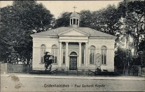 Ak Gräfenhainichen in Sachsen Anhalt, Paul Gerhardt Kapelle