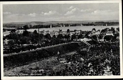 Ak Werder an der Havel, Marienweg