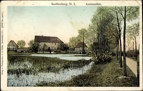 Ak Senftenberg in der Niederlausitz, Amtsmühle