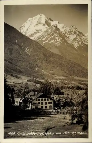 Ak Bozen Bolzano Südtirol, Grünwalderhof, Habicht