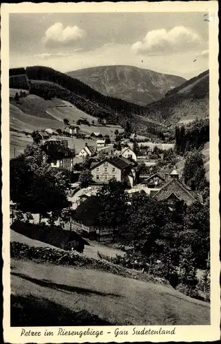 Ak Pec pod Sněžkou Petzer Riesengebirge Region Königgrätz, Totalansicht