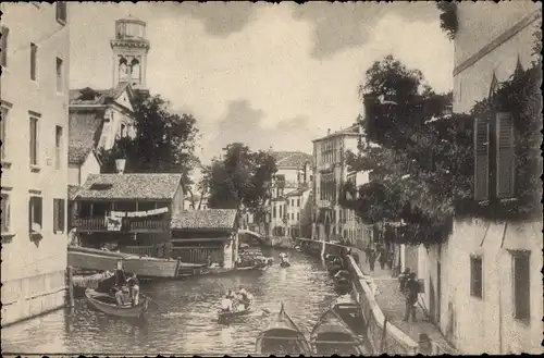 Ak Venezia Venedig Veneto, Squero San Trovaso